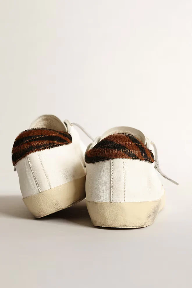 Tenis Golden Goose Super-Star Nappa Upper Mujer - Image 4