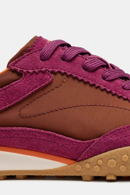 Tenis Hoff Bridge Mkii Burgundy Mujer - Image 3