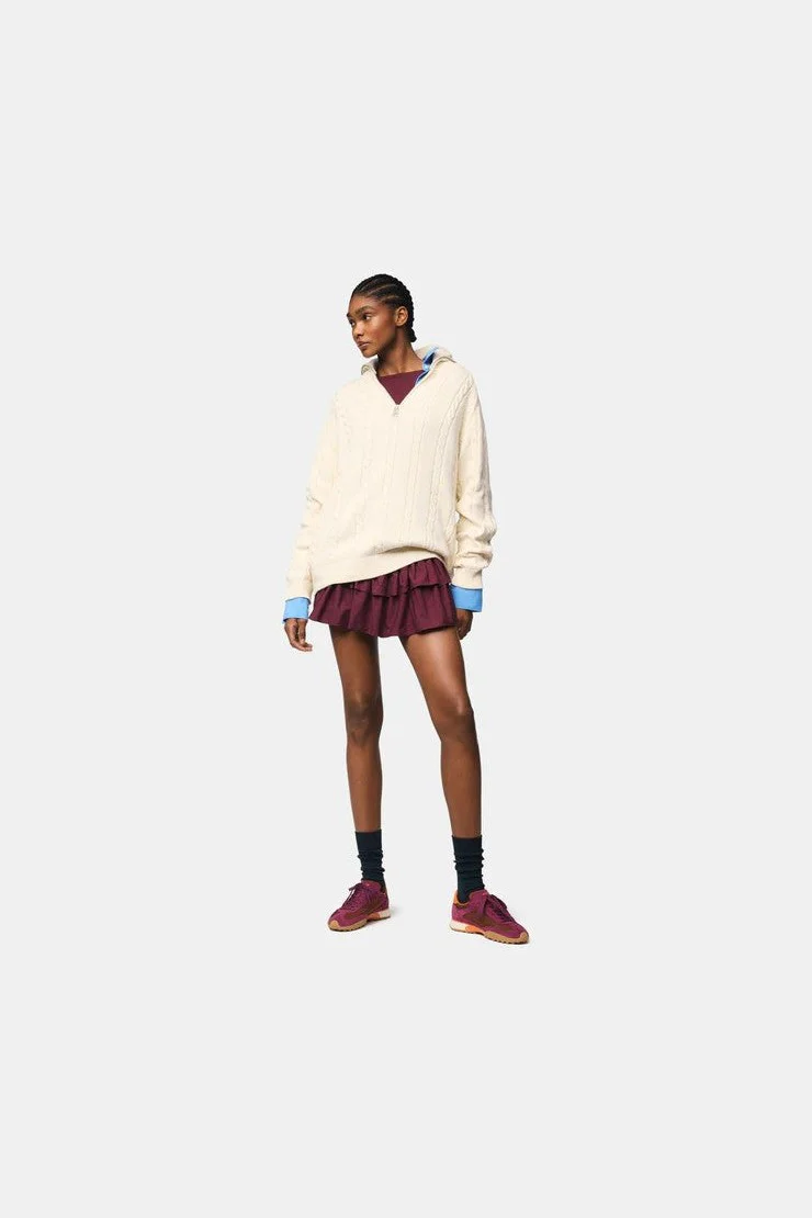 Tenis Hoff Bridge Mkii Burgundy Mujer - Image 4