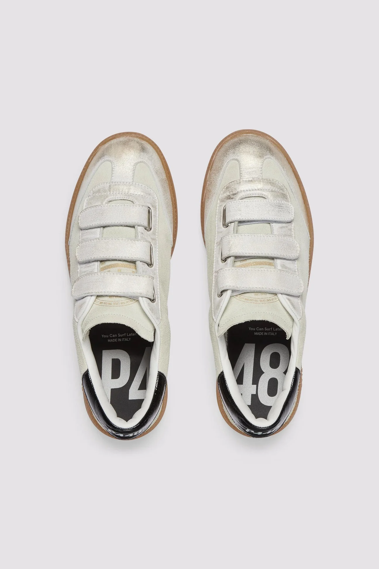 Tenis Monza Velcro Creamthaiti Mujer - Image 3