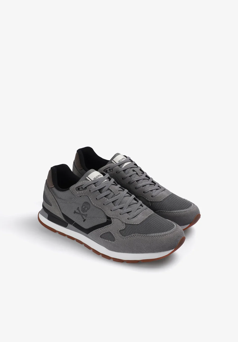 Tenis Scalpers Piel Calavera Hombre - Image 2