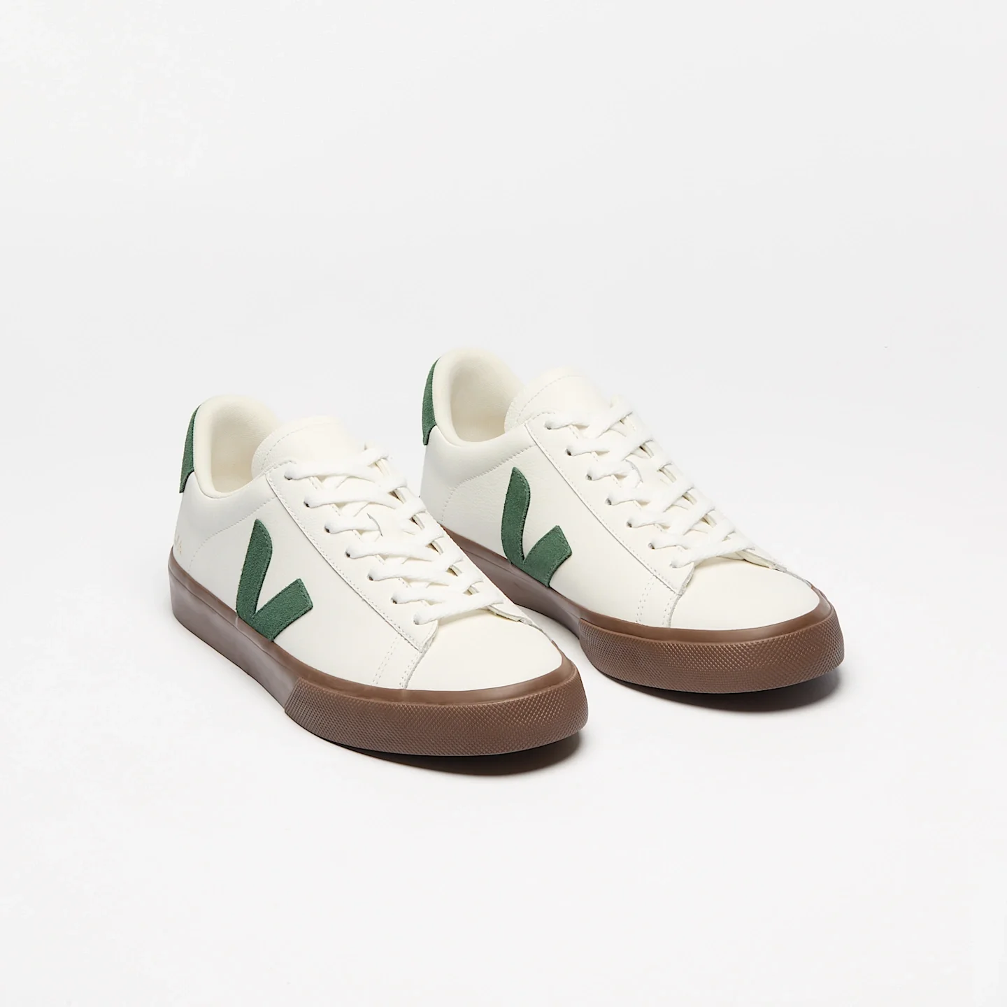 Tenis Veja De Hombre Campo Leather White Cyprus Bark - Image 2