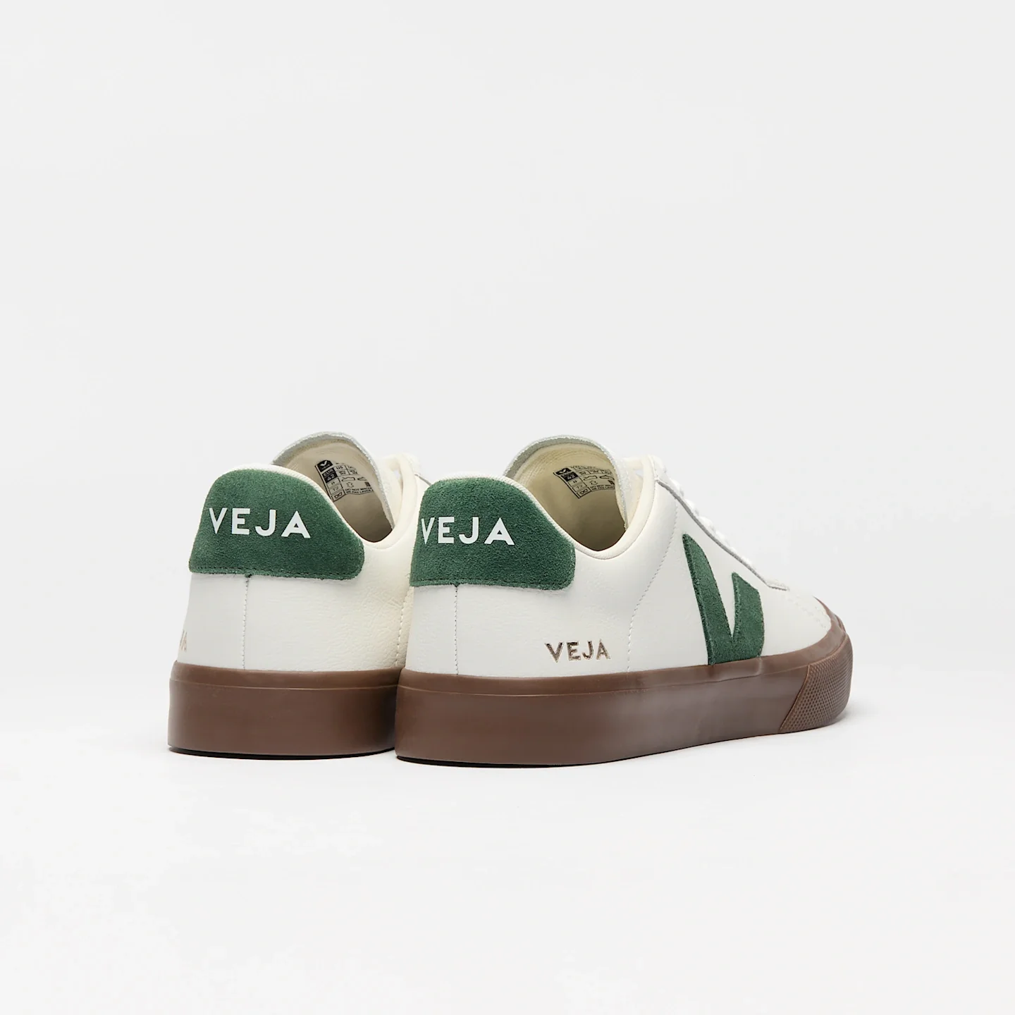 Tenis Veja De Hombre Campo Leather White Cyprus Bark - Image 3