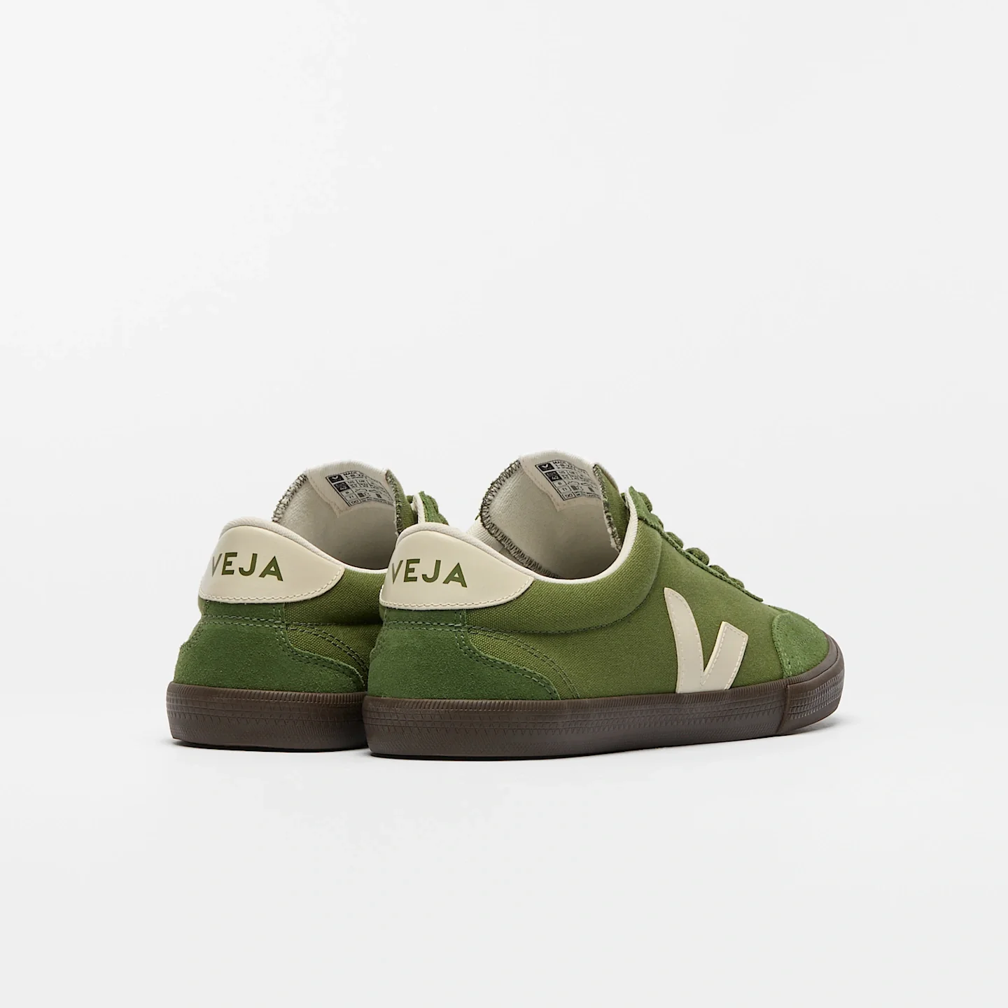 Tenis Veja De Hombre Volley Canvas Militar Pierre Eagle - Image 3