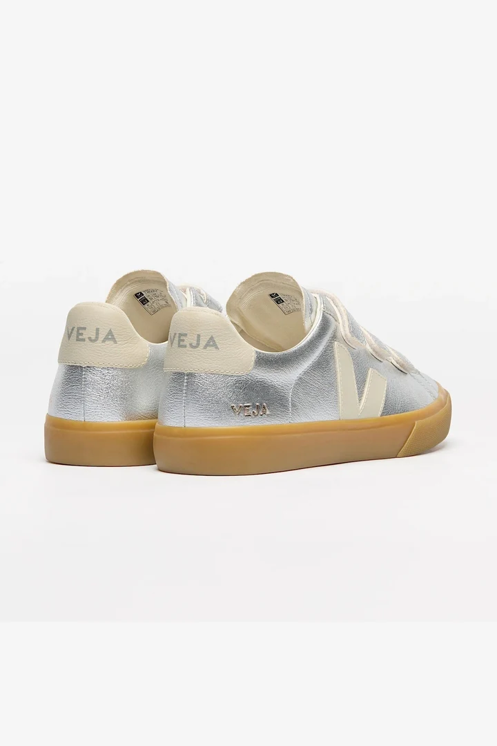 Tenis Veja De Mujer Recife Logo Leather - Image 3