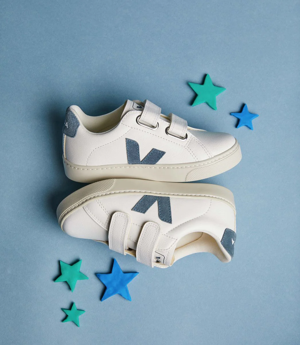 Tenis Veja Kids esplar leather white california - Image 4
