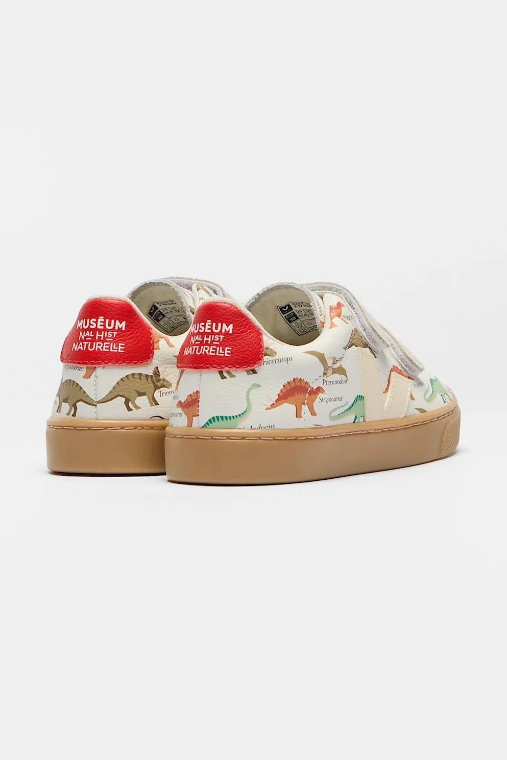 Tenis Veja Kids Esplar Leather X Muséum National D'histoire Naturelle Dinosaur - Image 3