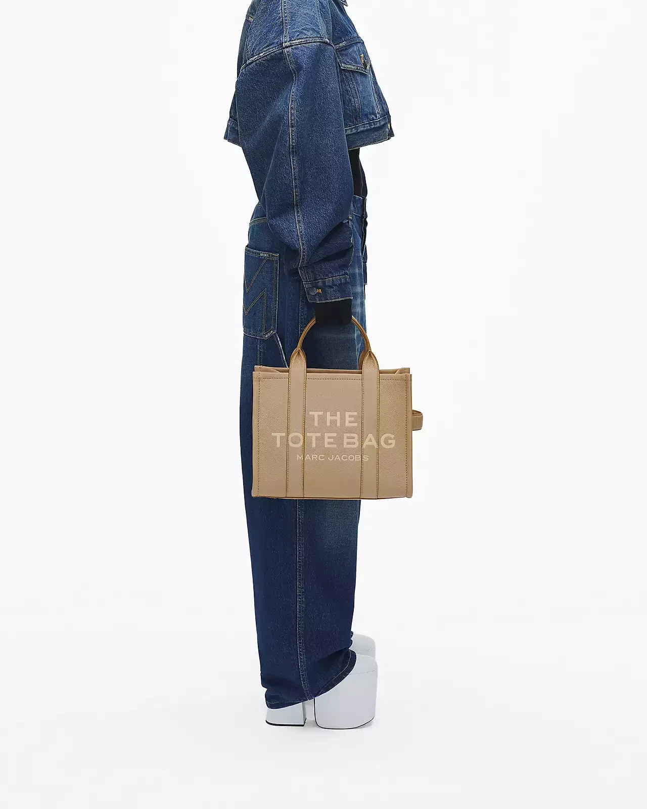 The Leather Medium Tote Bag - Image 8