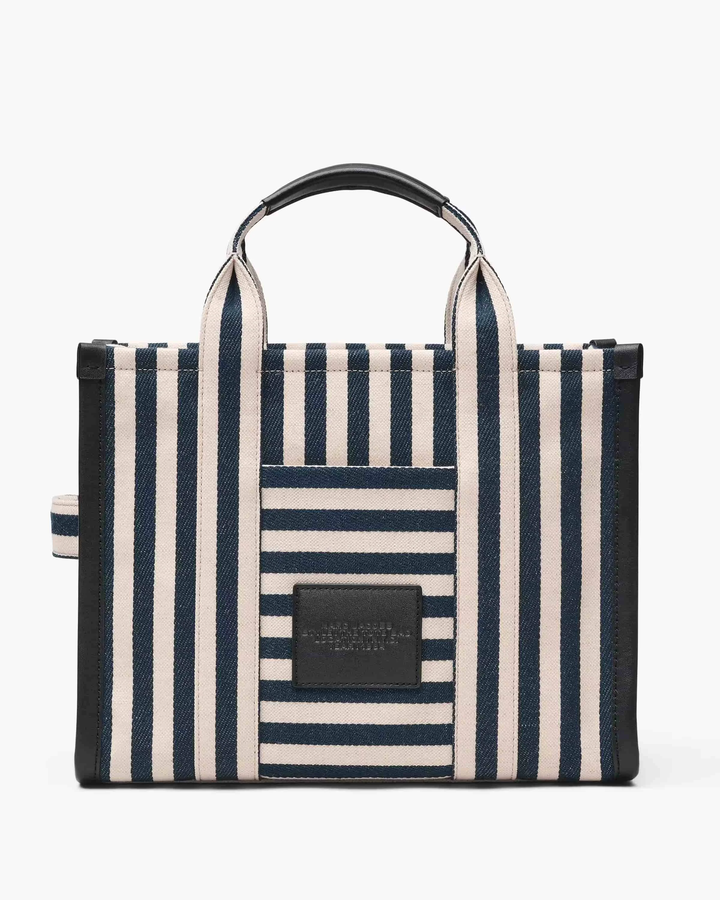 The Stripe Canvas Medium Tote Bag - Image 2