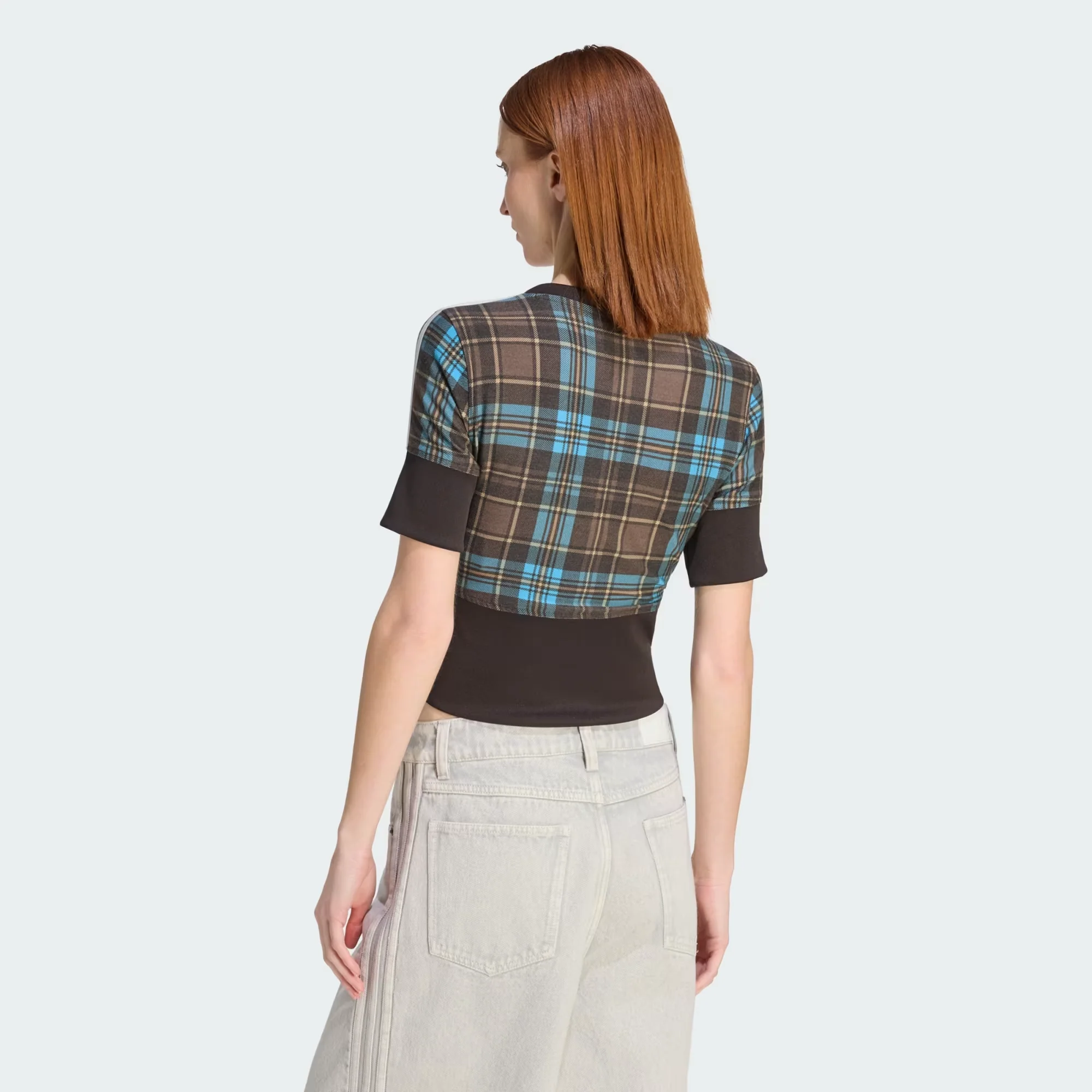 Top Adidas Check V-Neck - Image 5