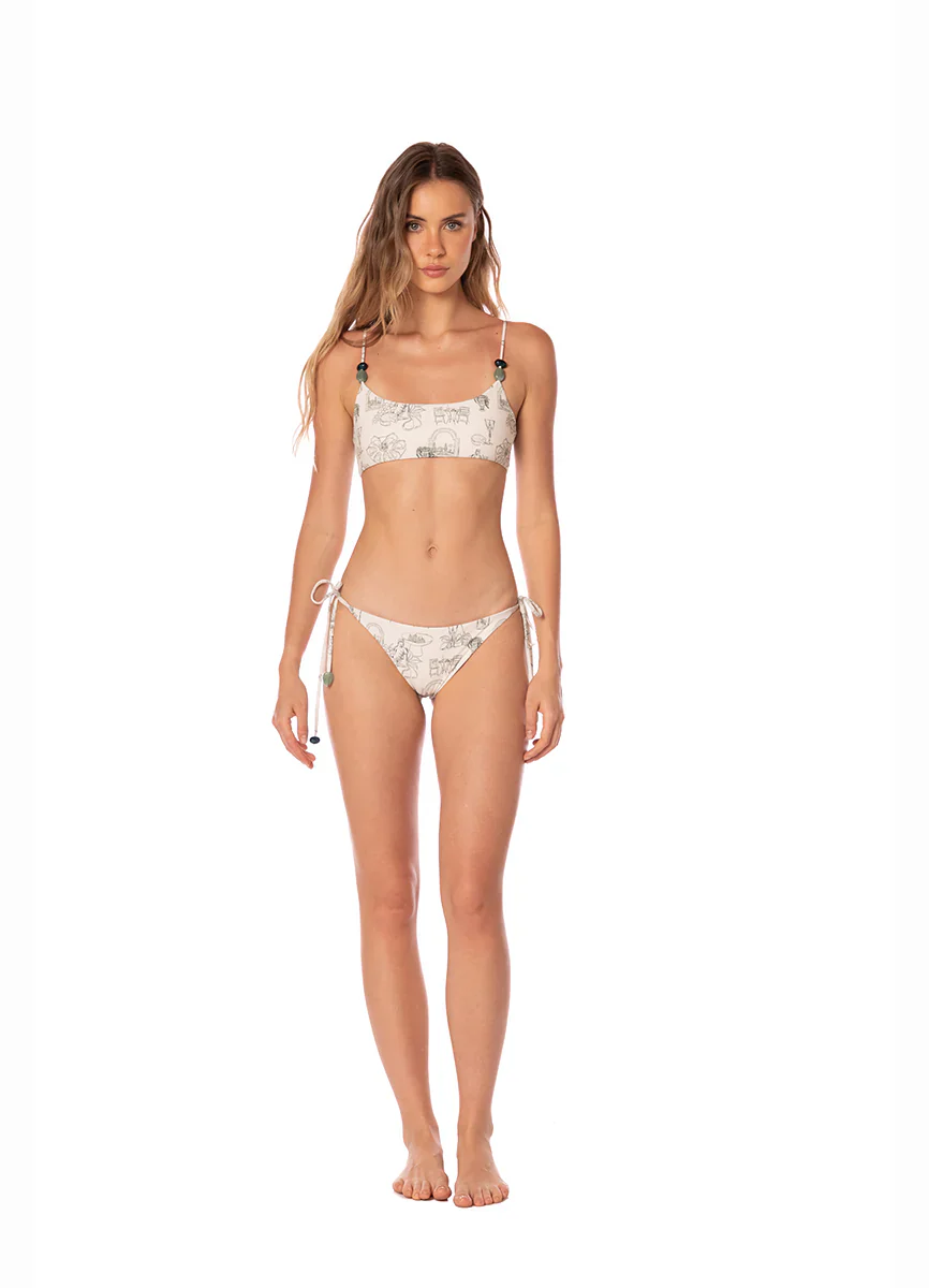 Top Aldara Dunes Print Sage - Image 2
