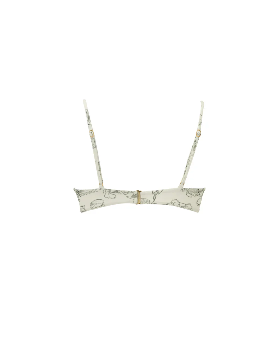 Top Cristal Print Sage Dunes - Image 5