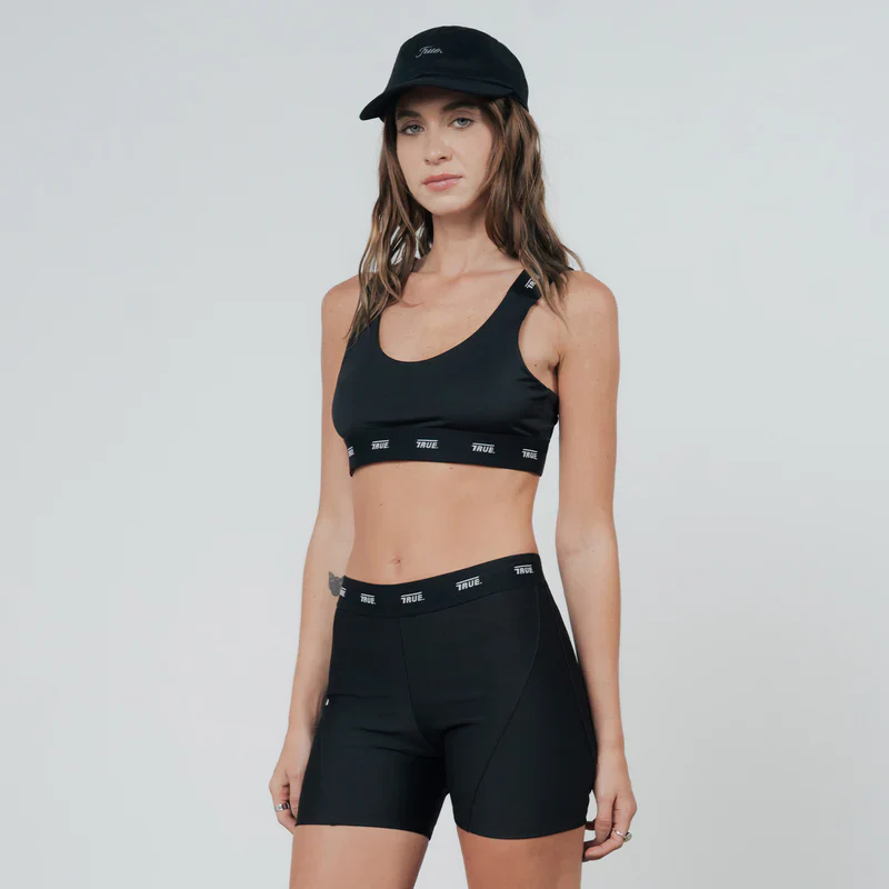 Top Elástico True Active  Negro - Image 2
