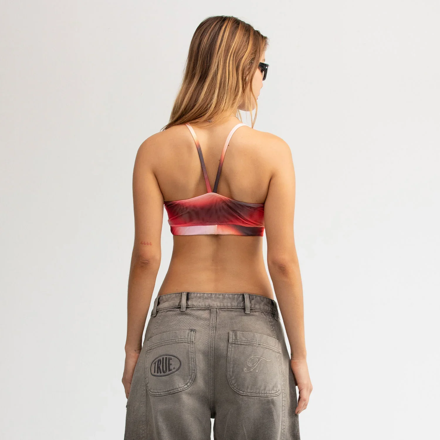 Top Gradient Cutout Mesh Mujer - Image 3