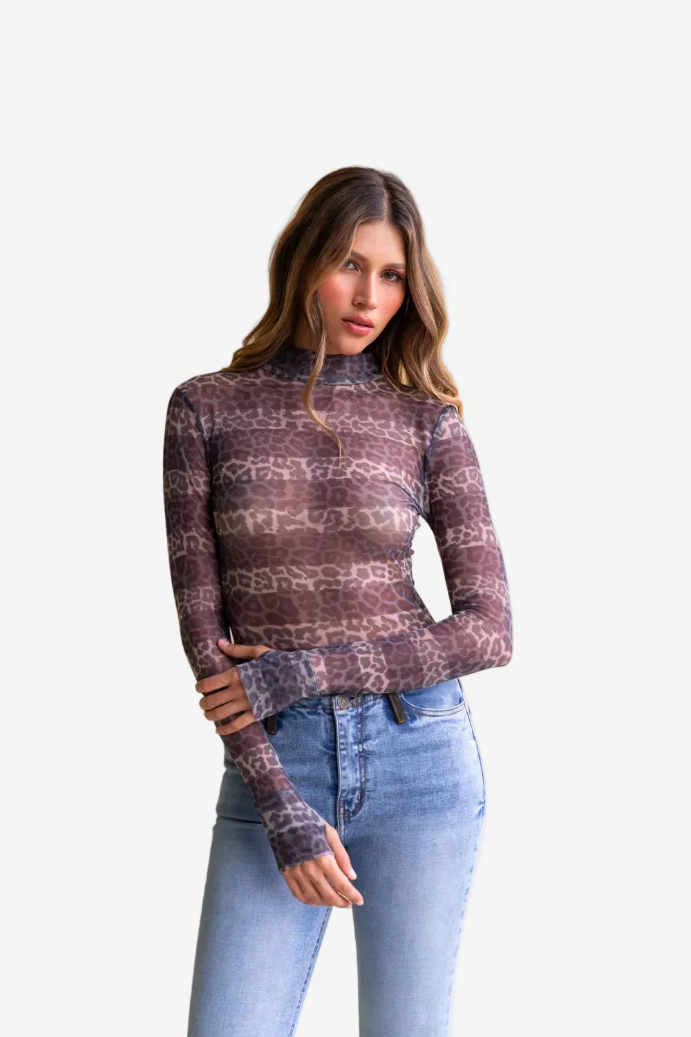 Top Mesh Wild Military