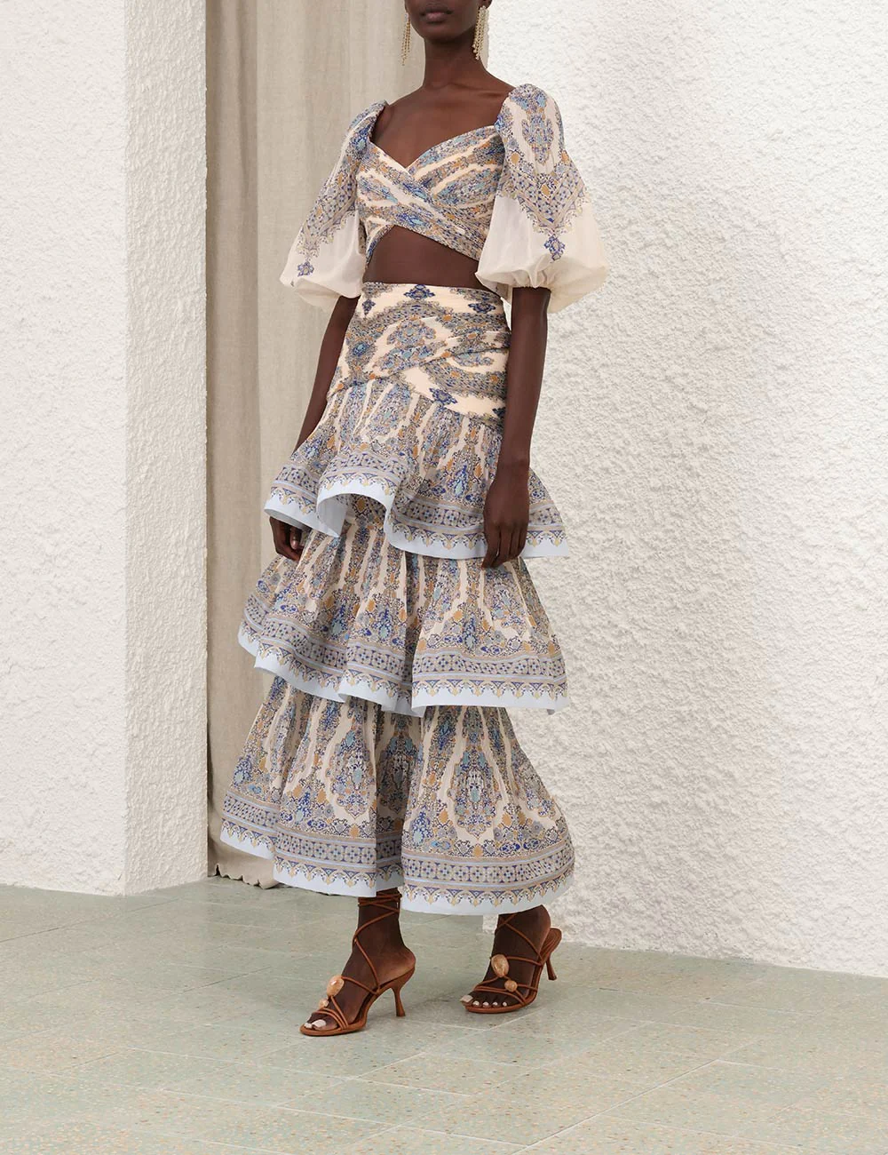 Crop Top Pleated Bodice - Image 4