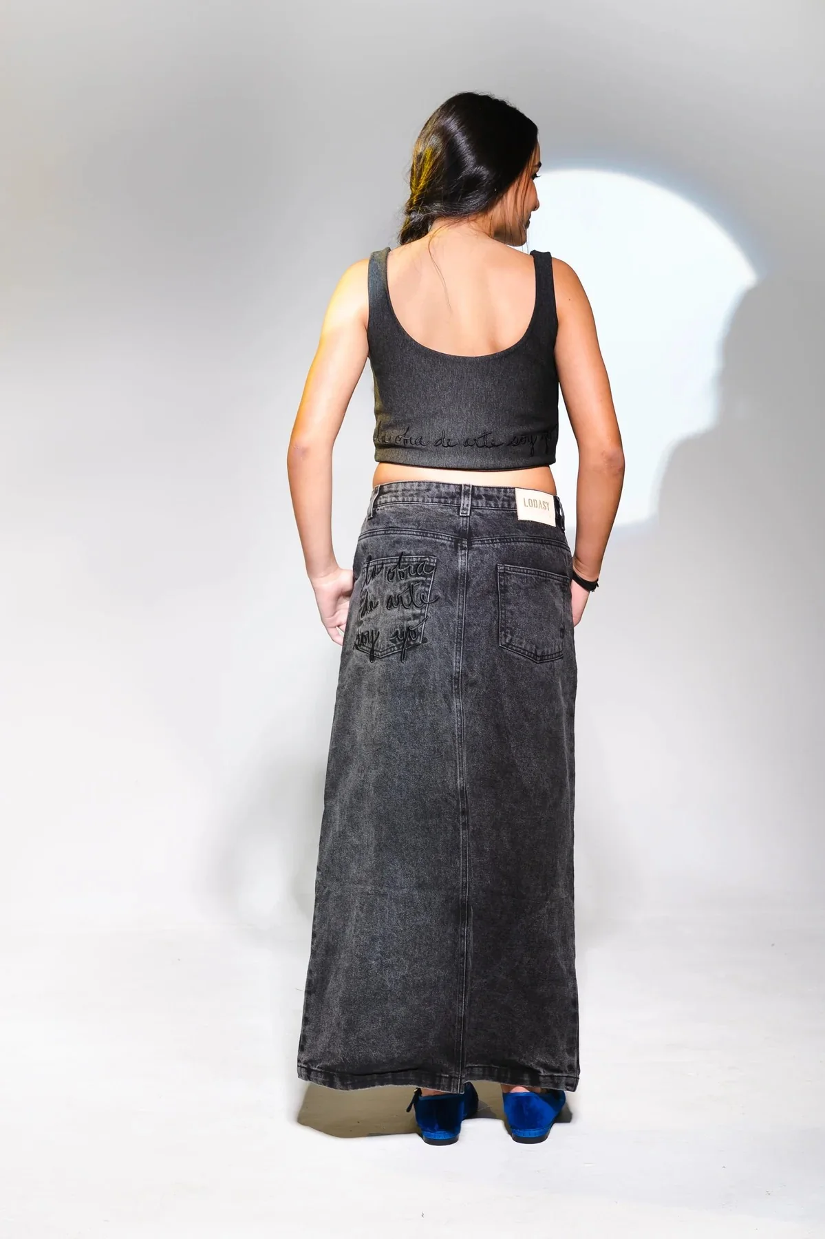 Crop Top Trajana Gris - Image 5