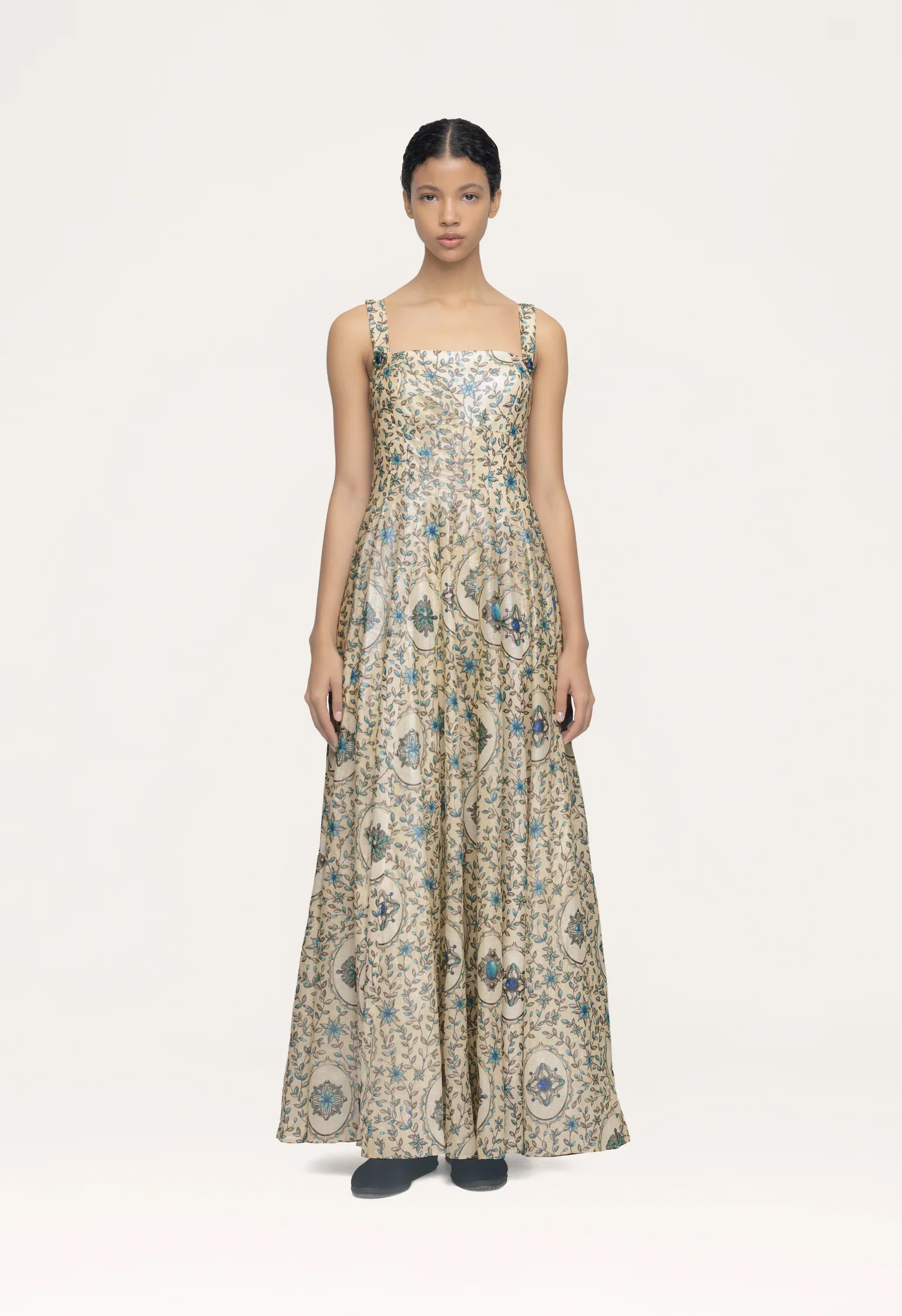 Vestido Aguamarina Platero