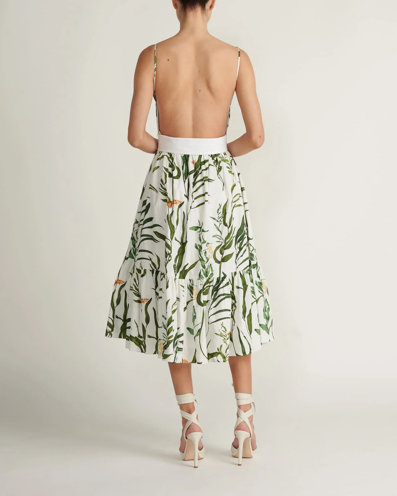 Vestido Algas Verde - Image 3