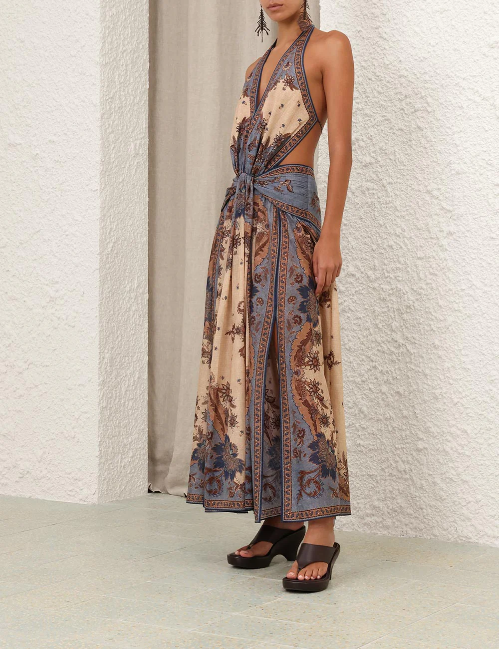 Vestido Ascension Plunge Halter - Image 3