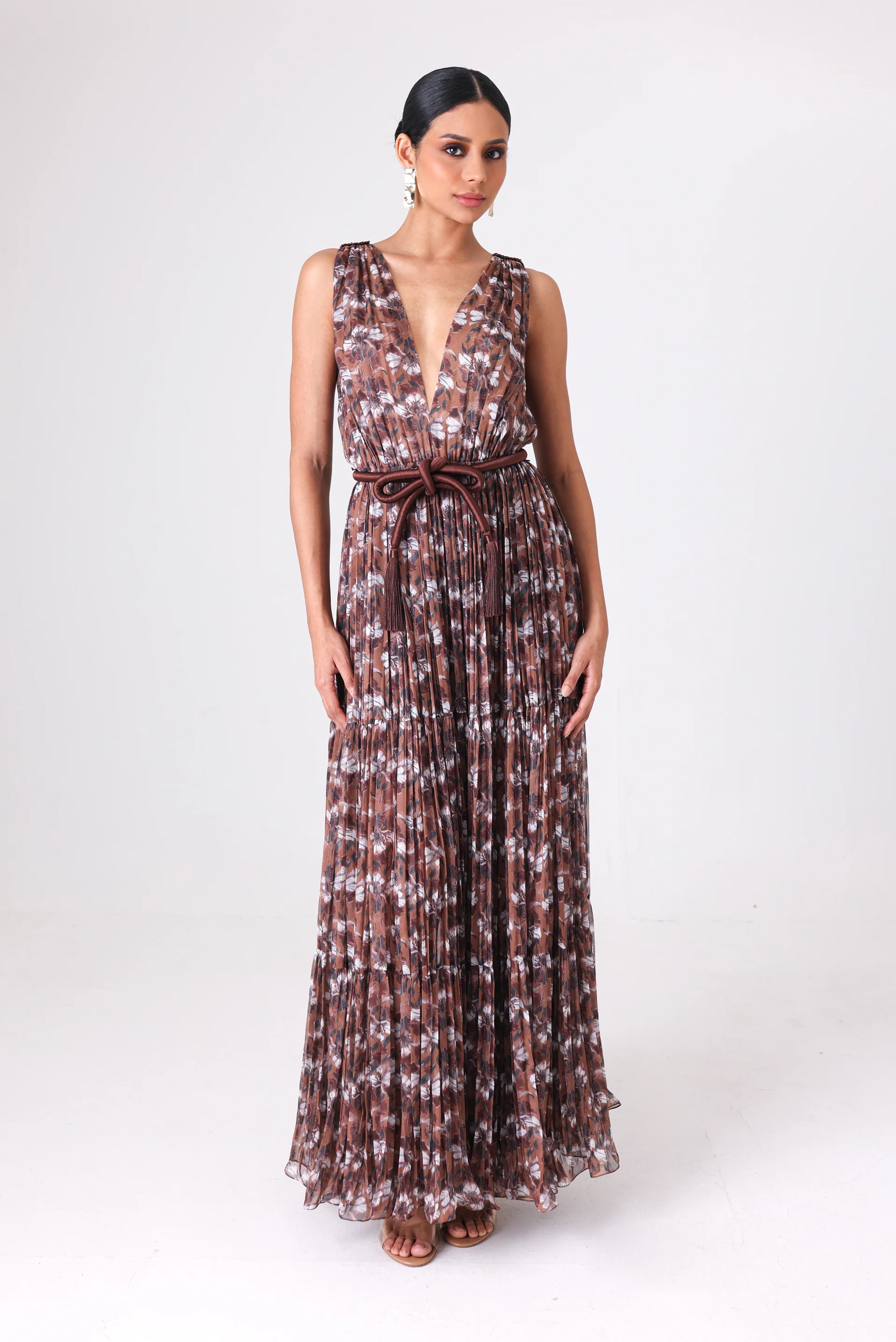 Vestido Gia Café