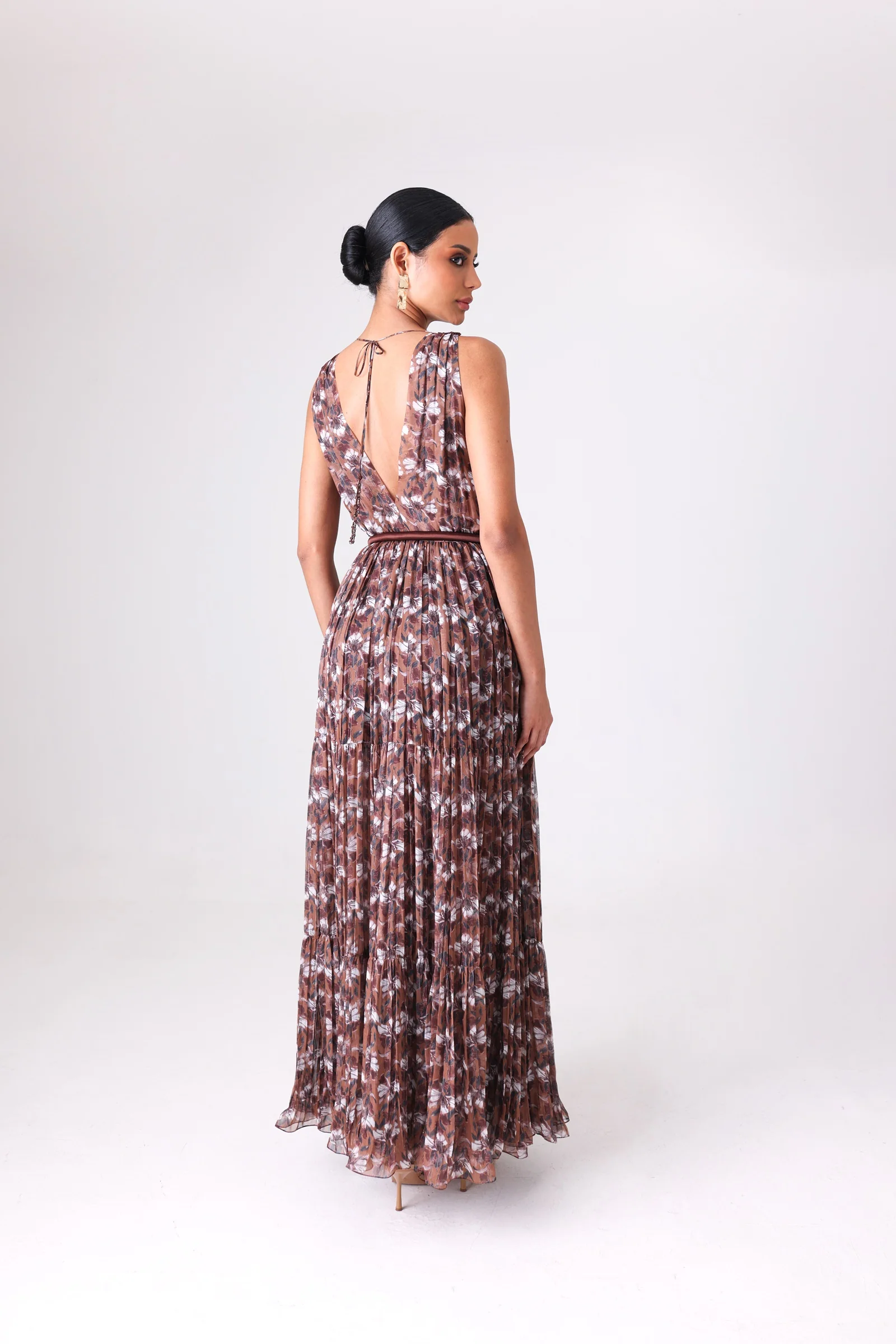 Vestido Gia Café - Image 2