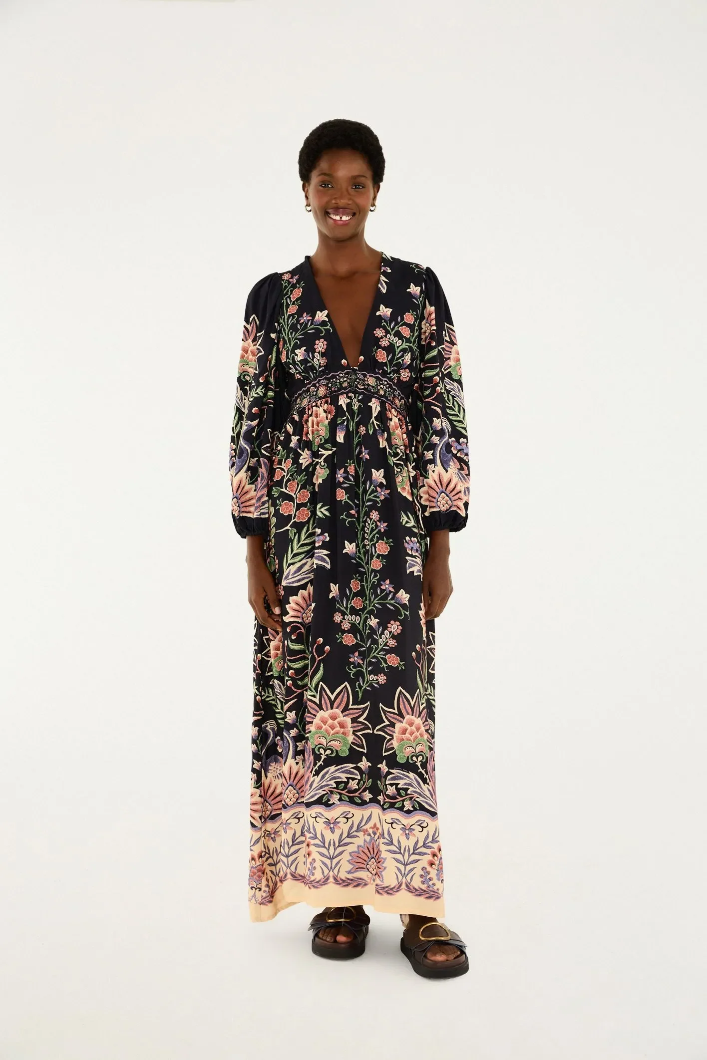 Vestido Jardim Maravilhoso
