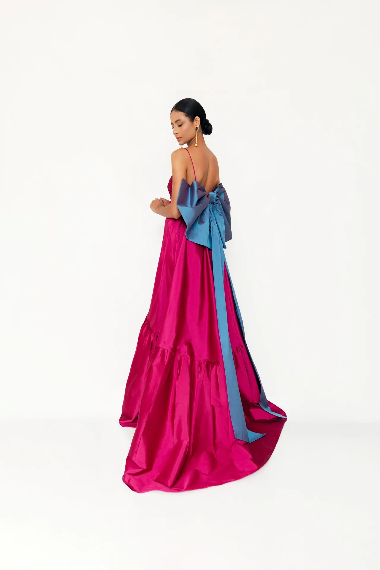 Maxi Vestido Kary Rosado - Image 2
