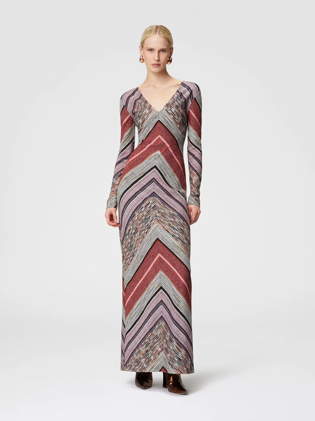Maxi Vestido Con Escote En V - Image 2