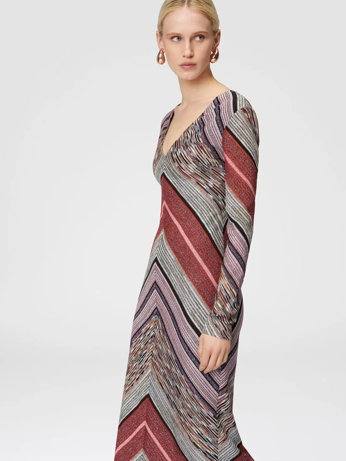 Maxi Vestido Con Escote En V - Image 4
