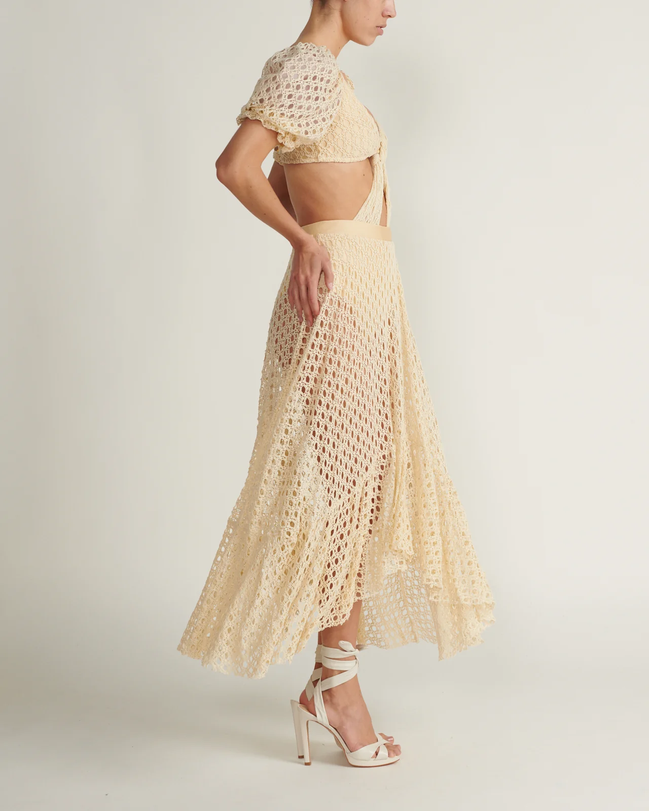 Vestido Maxi Camel - Image 2