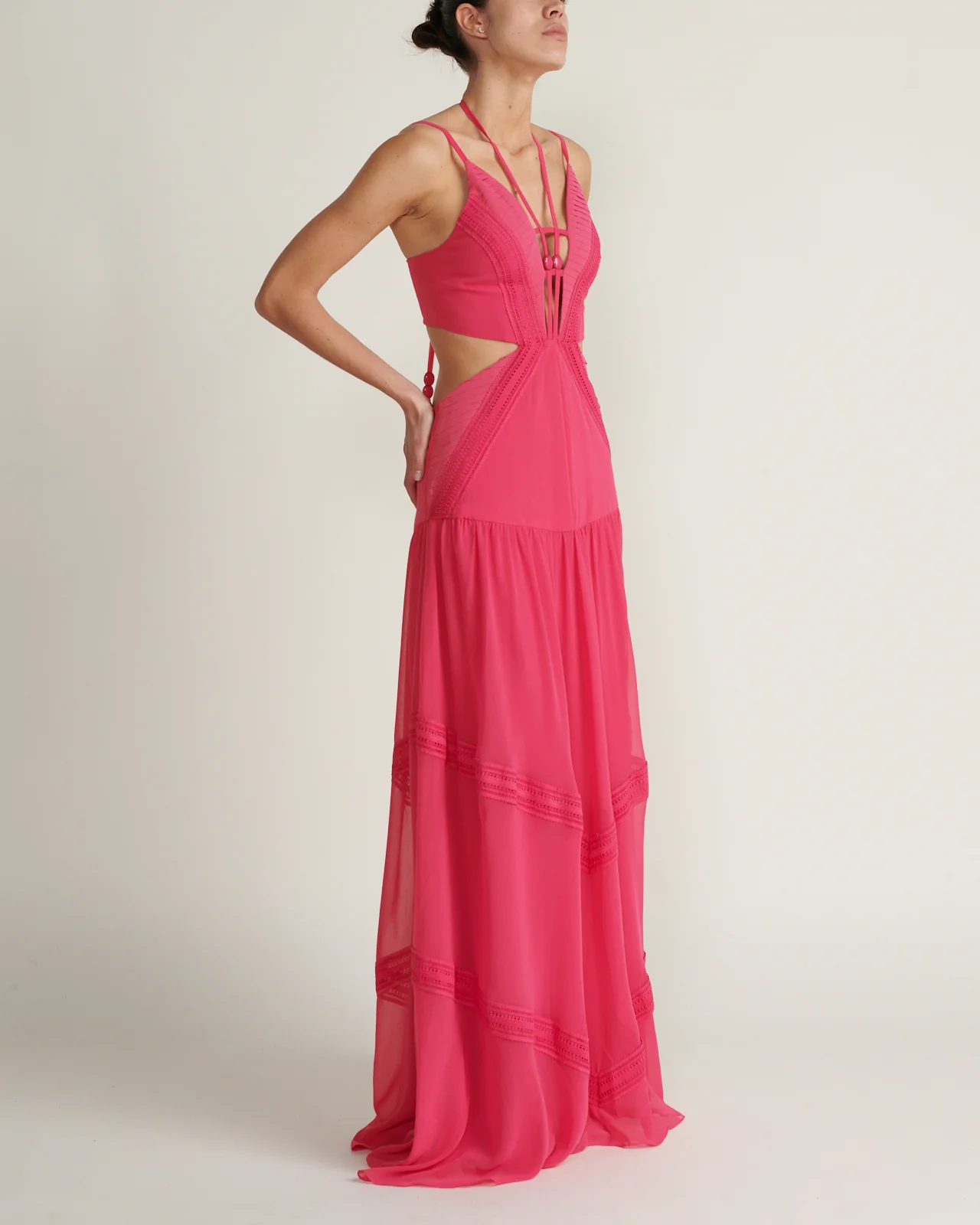 Vestido Maxi Rosado - Image 2