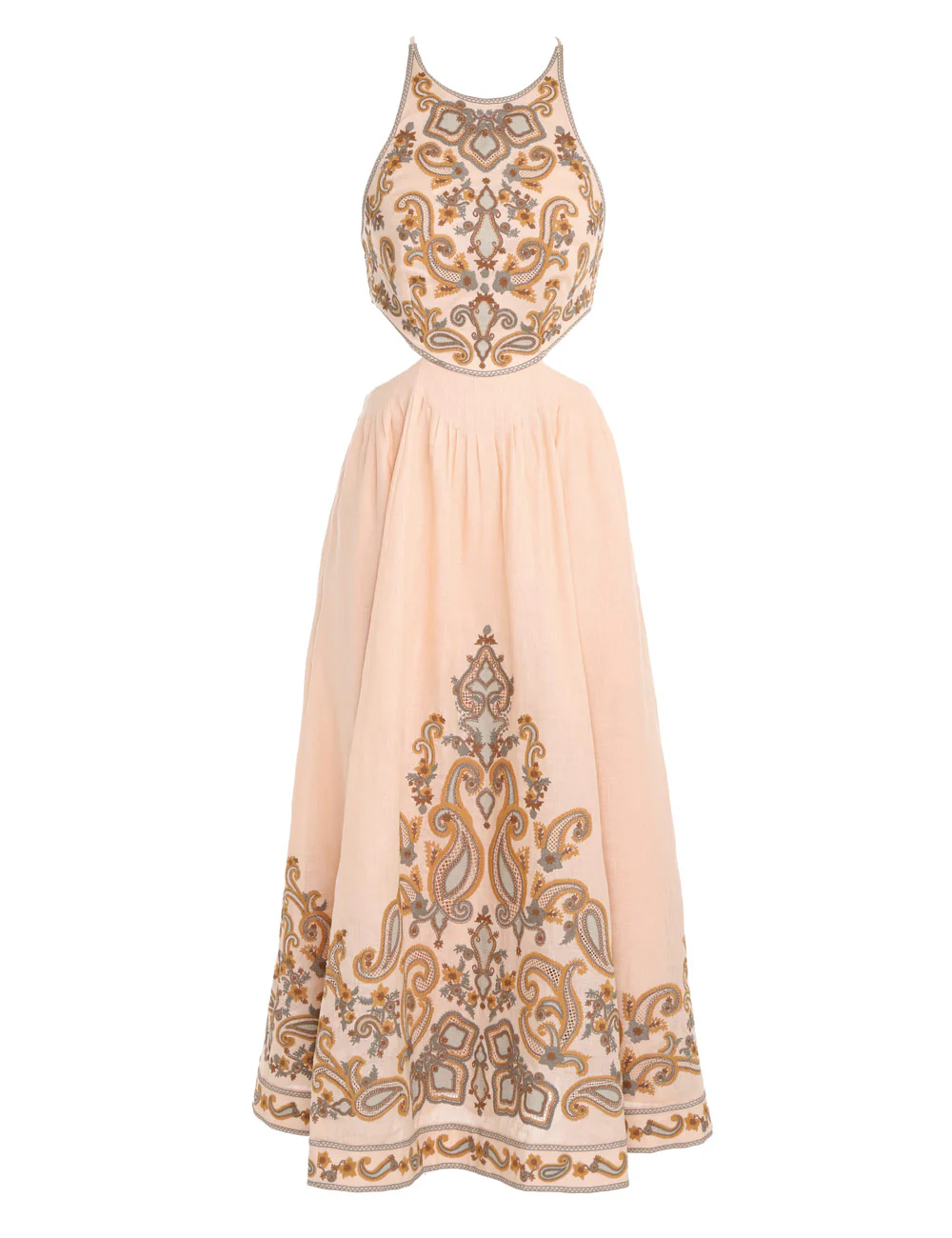 Midi Vestido Devi Halter Tie - Image 6