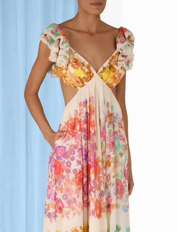 Vestido Raie Frill Shoulder - Image 5