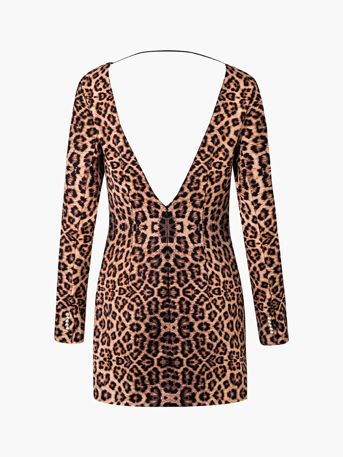 Vestido Mini Alegra Estampado Leopardo - Image 2
