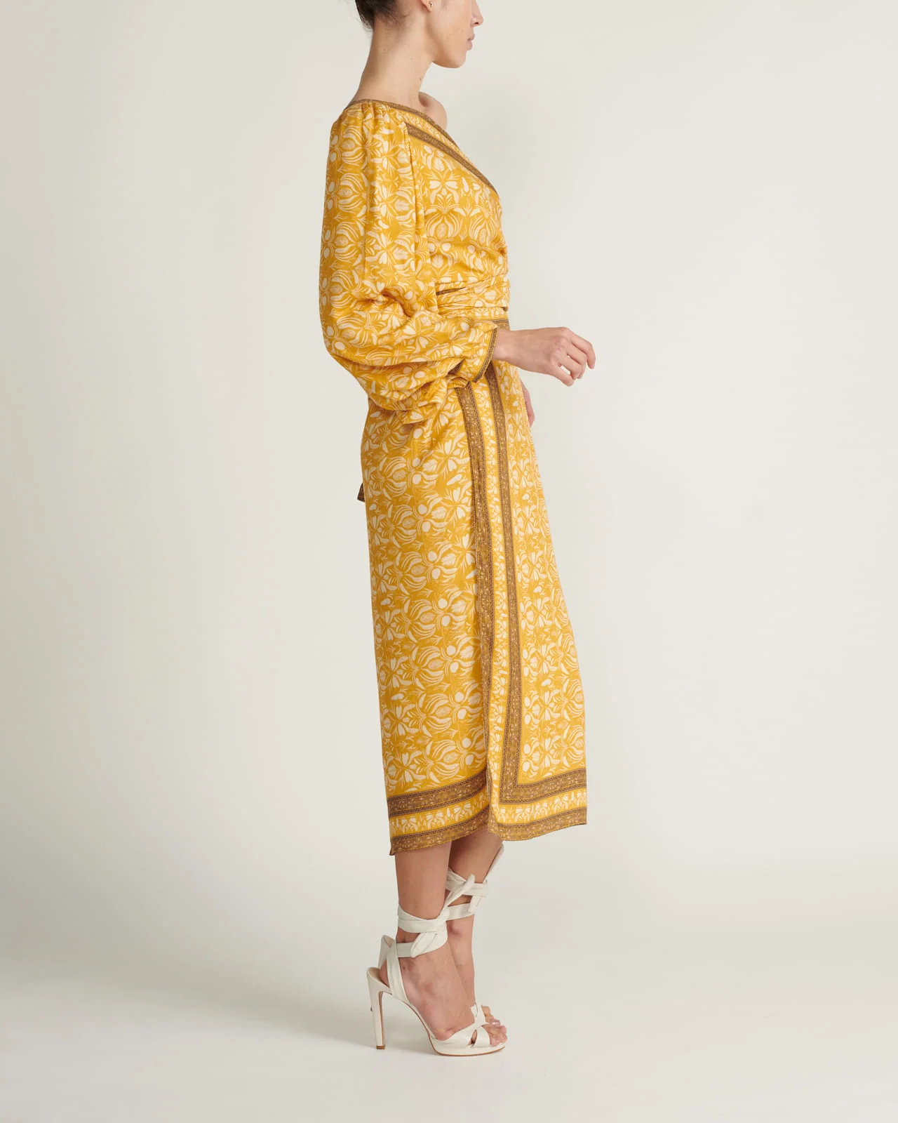 Vestido Mosaico Mostaza - Image 3
