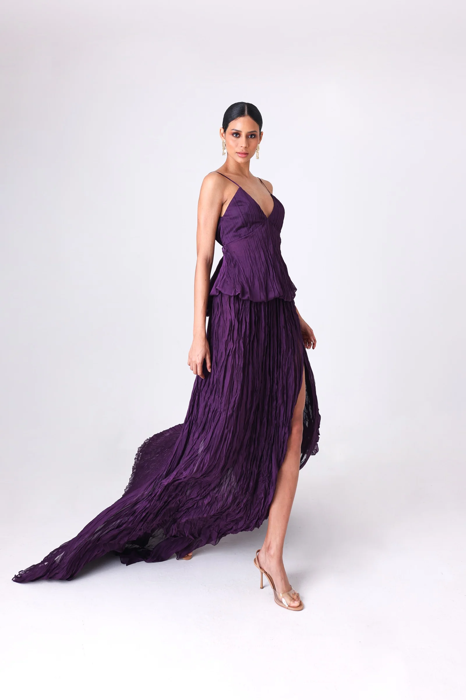 Maxi Vestido Mulata Uva