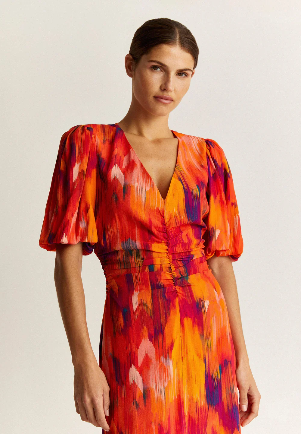 Vestido Or Print - Image 3