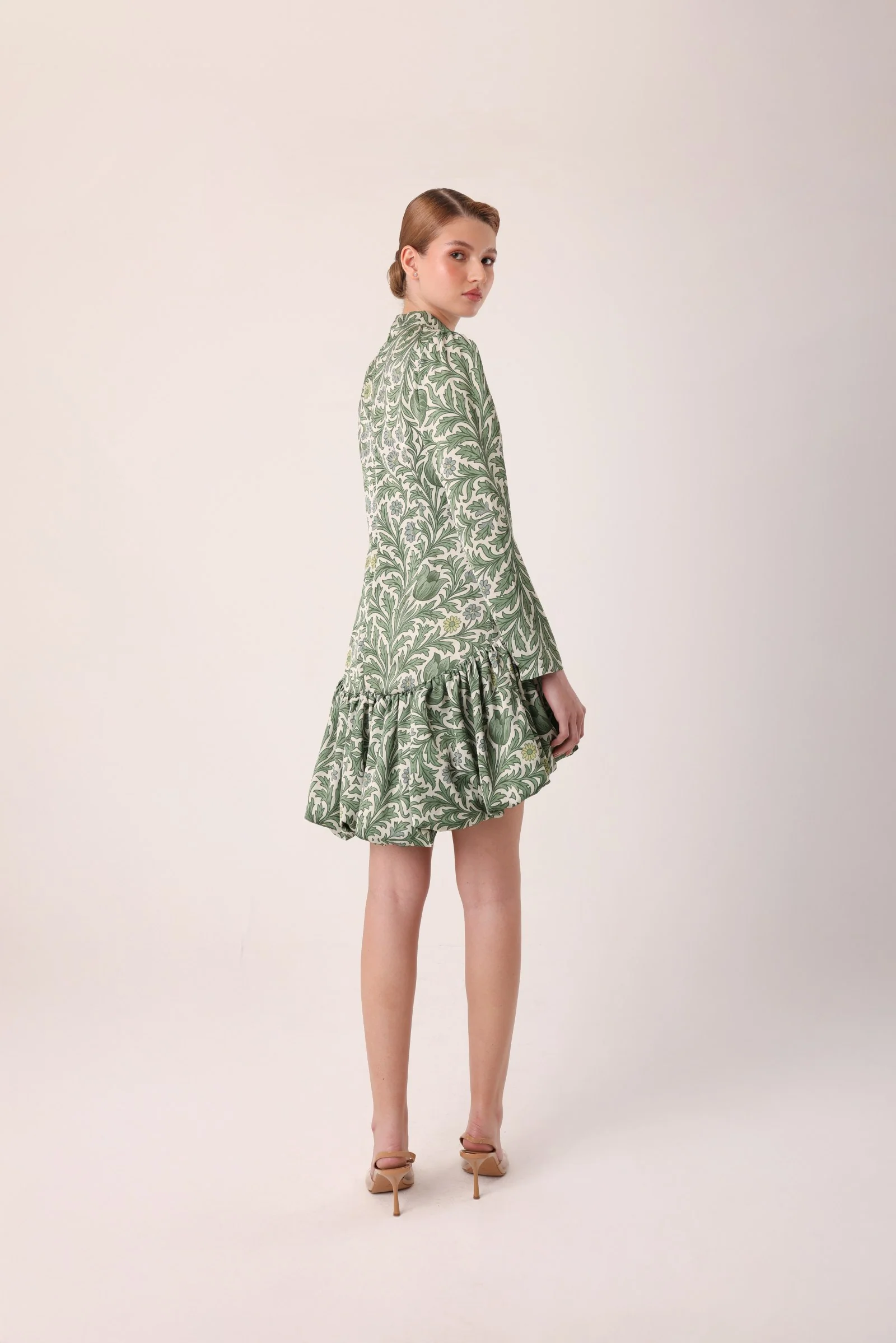 Mini Vestido Peony Verde - Image 2