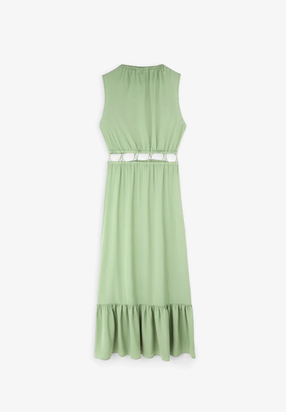 Vestido Saten Cross Waist - Image 5