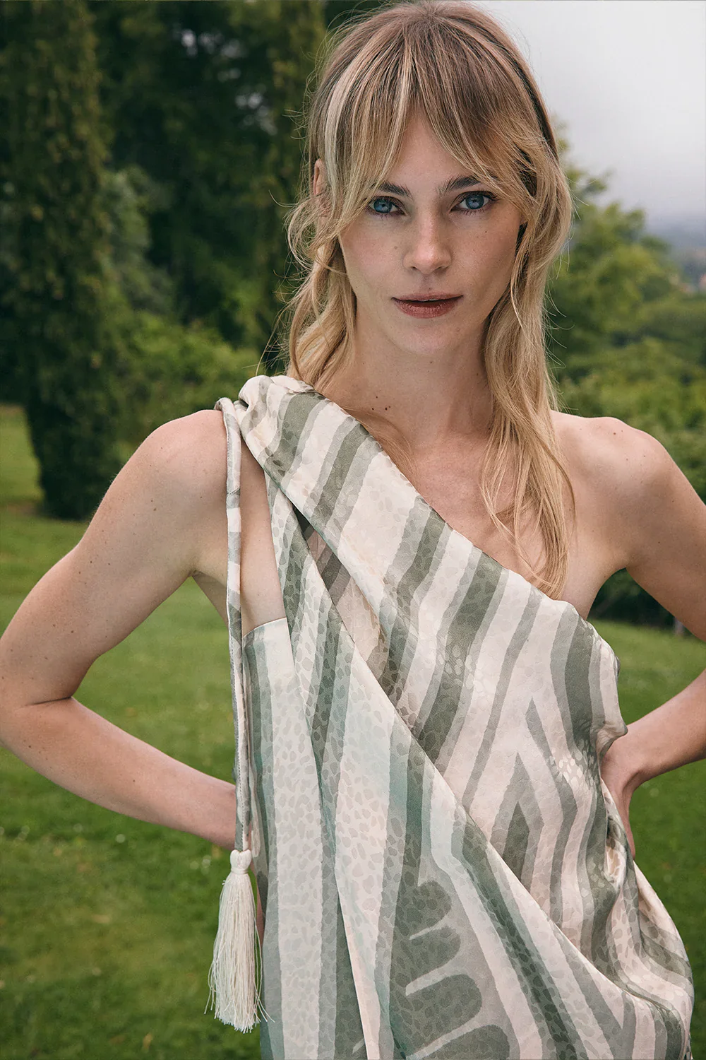 Vestido Sole Ivory Sage - Image 4