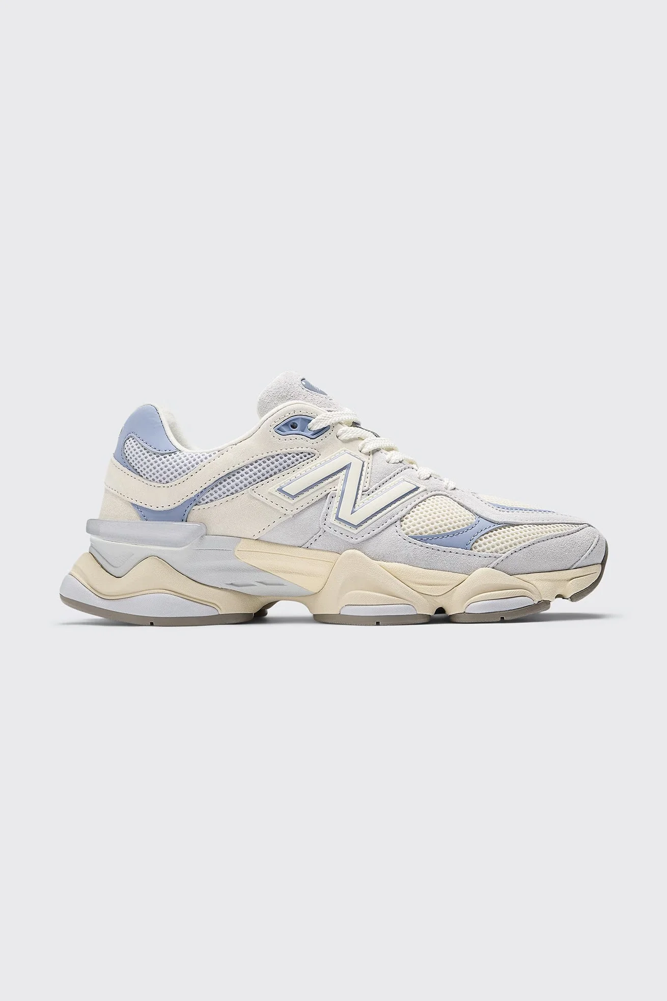 Tenis New Balance 9060 Pearl Grey Mujer