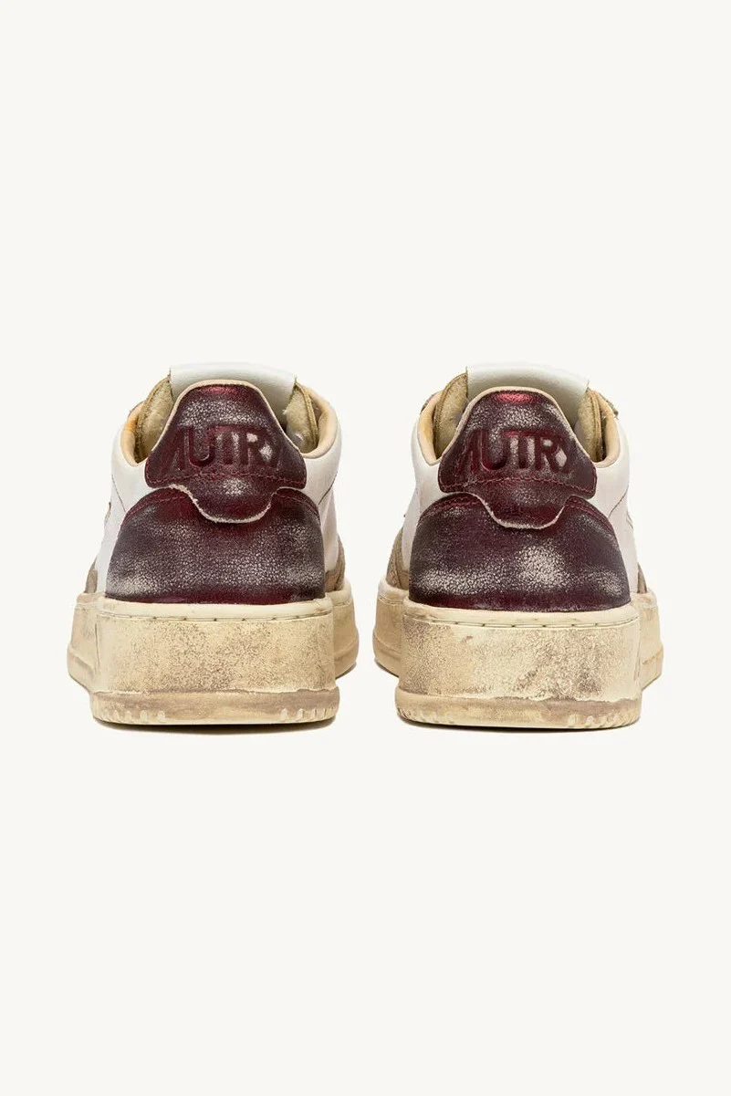 Tenis Sup Vintage Low Metal Leat Mujer - Image 3