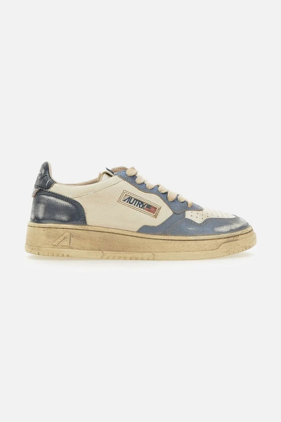 Tenis Sup Vintage Low Metal Leat Mujer