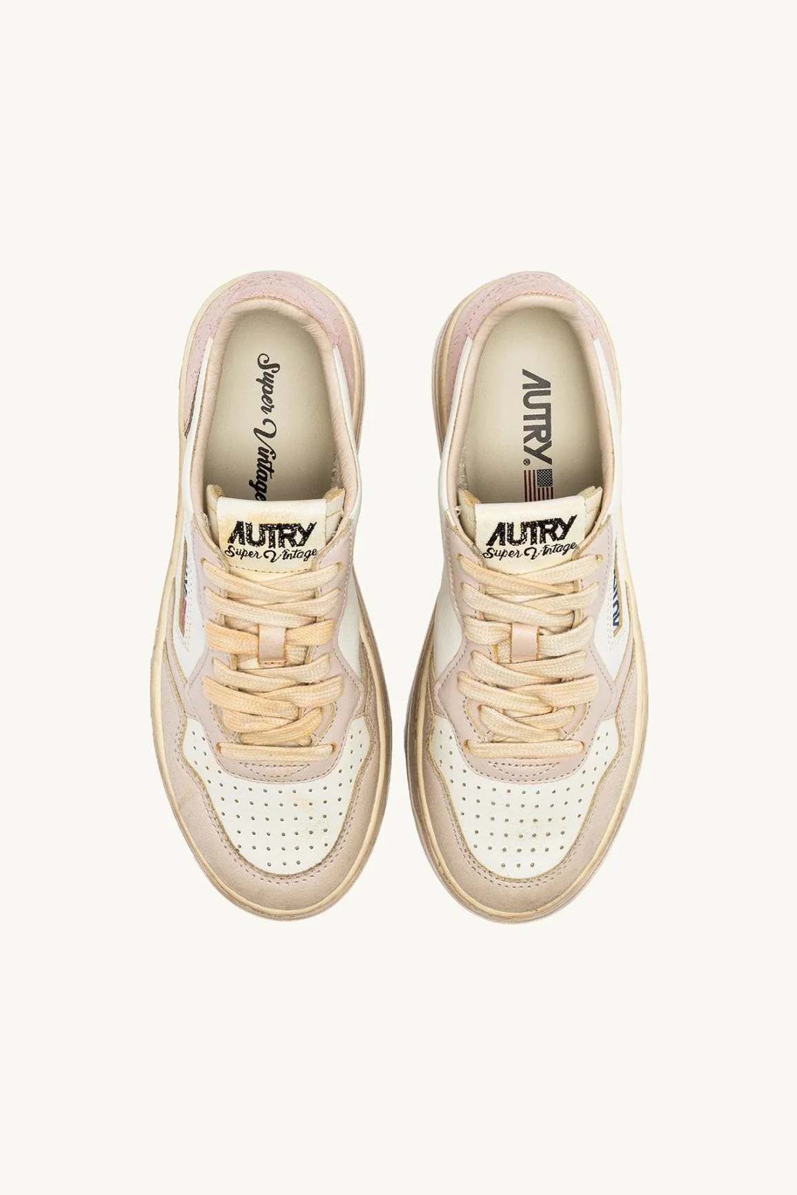 Tenis Sup Vintage Low Metal Leat Mujer - Image 5