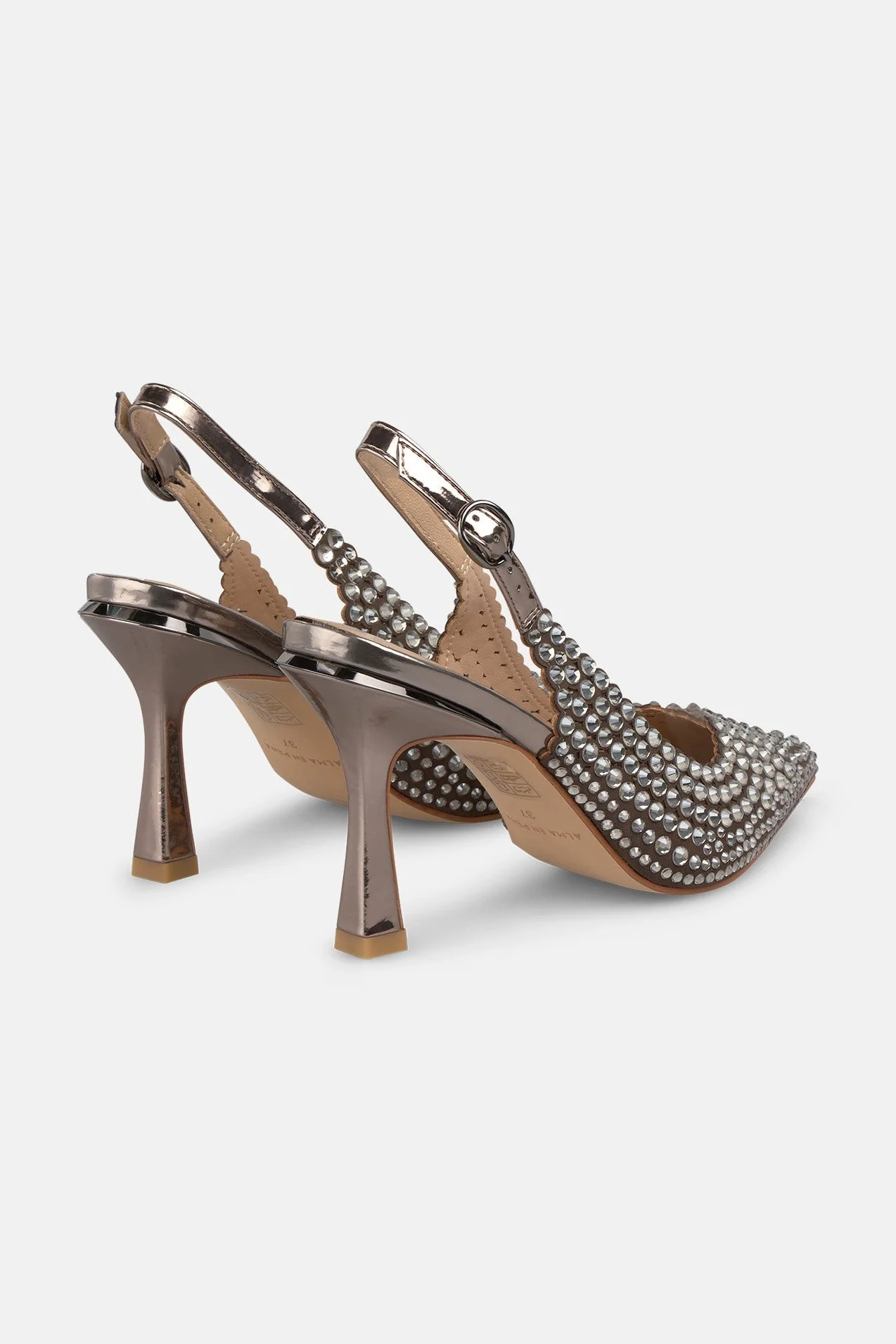 Zapato Con Pedrería Tacón - Image 3