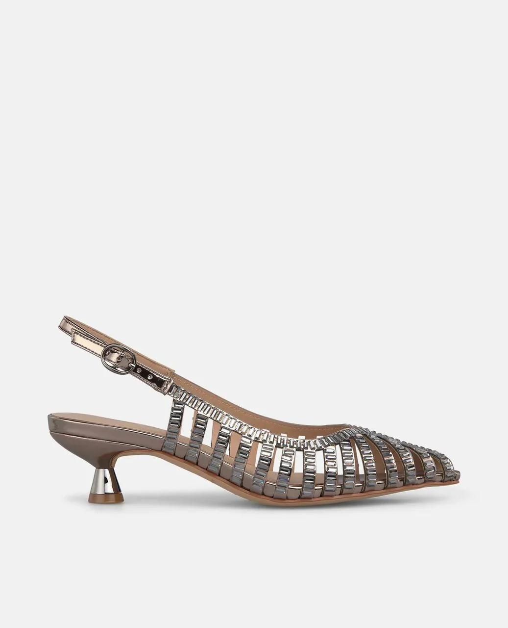 Zapato Destalonado Tacon Kitten - Image 6