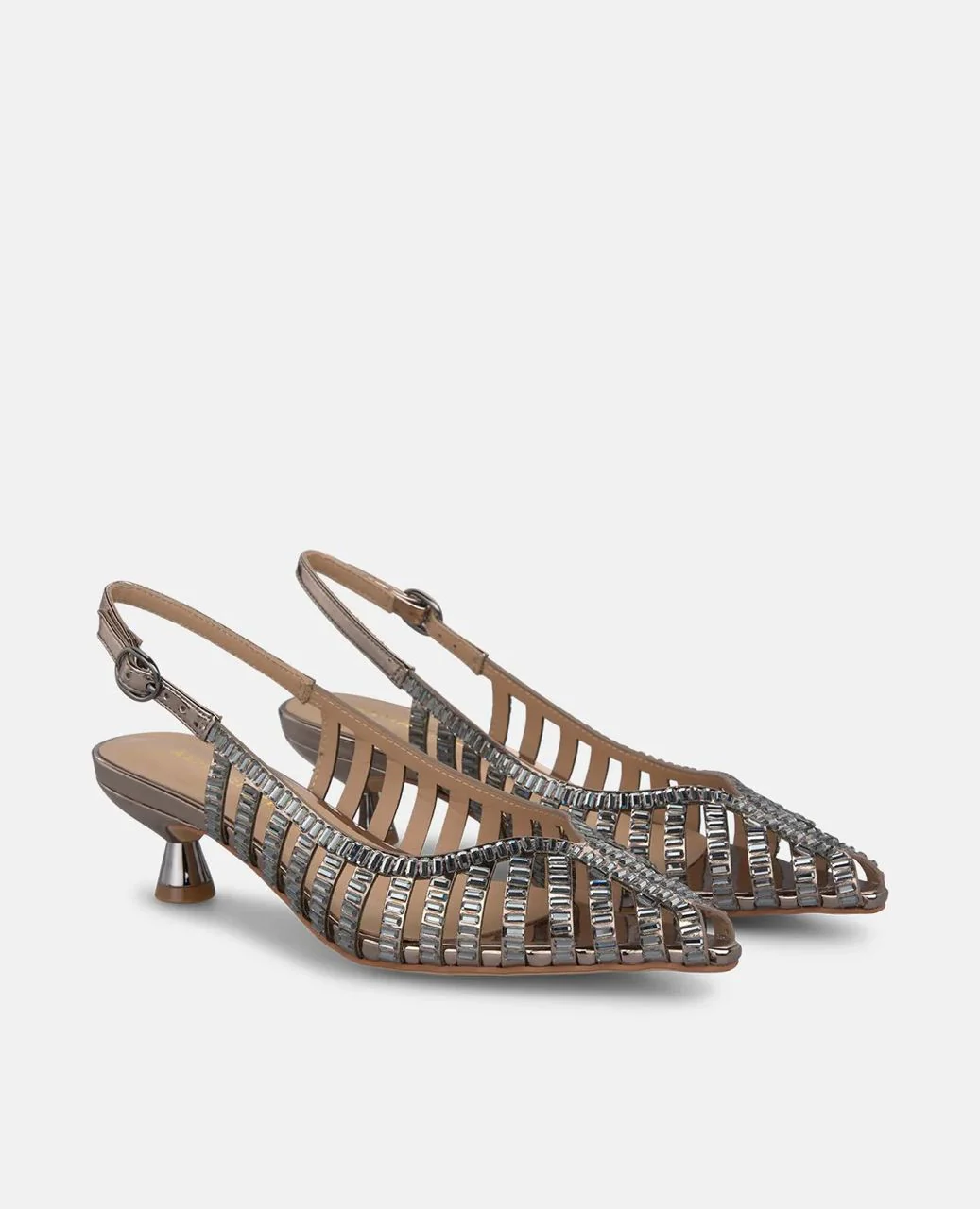 Zapato Destalonado Tacon Kitten - Image 7