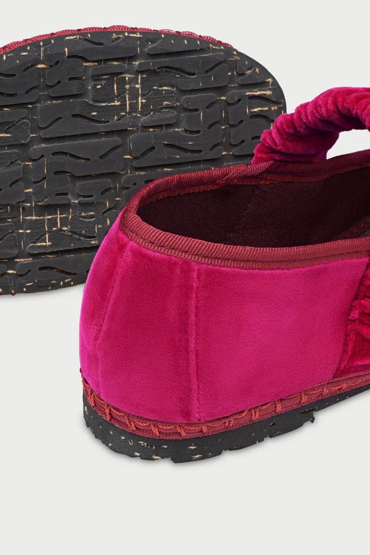 Balleta Mafalda Velvet Plum - Image 3
