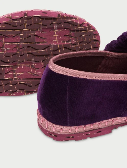 Balleta Mafalda Velvet Purple - Image 3